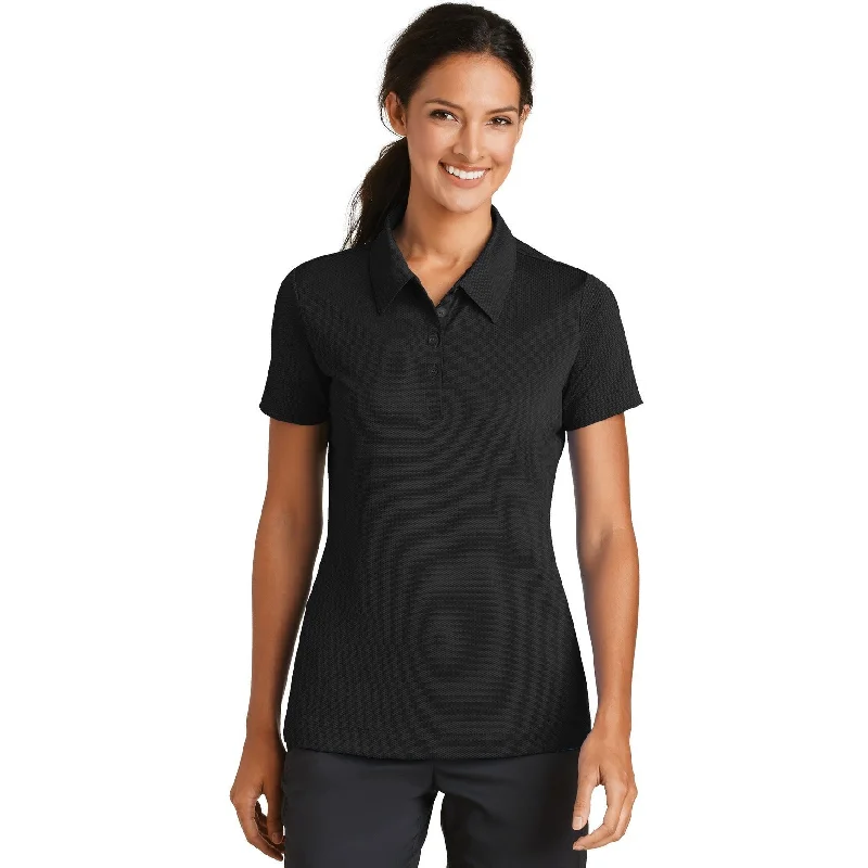 Moisture - wicking polo shirt for outdoor workoutsCLOSEOUT - Ladies Nike Sphere Dry Diamond Polo