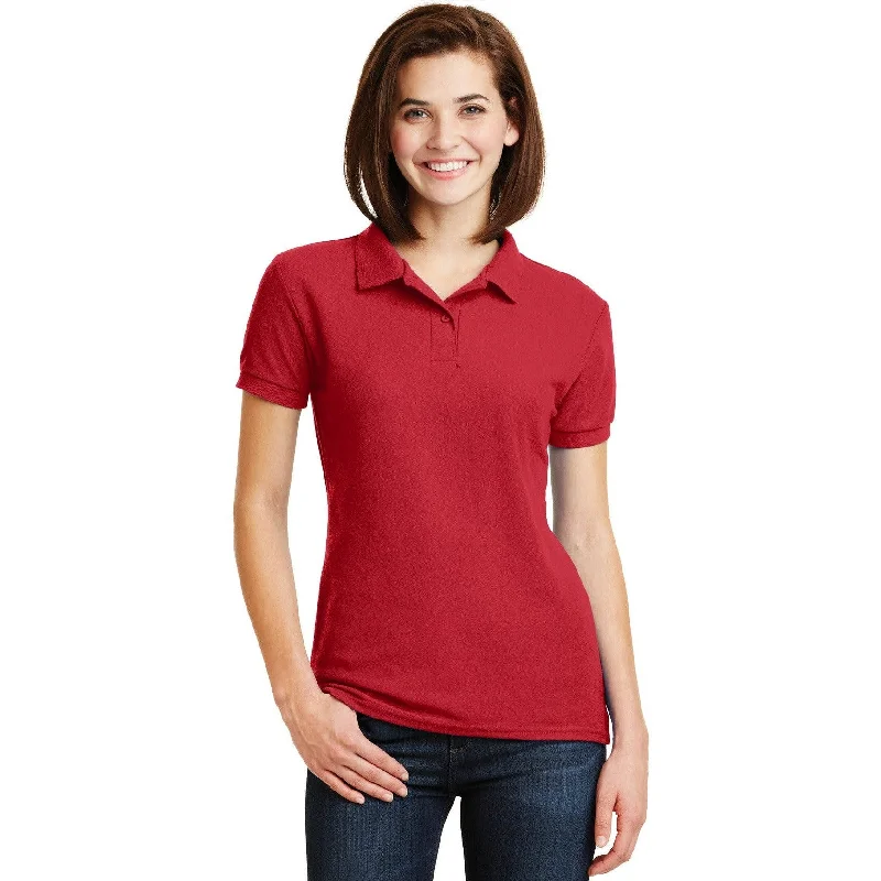 Antibacterial polo shirt for fitness enthusiastsCLOSEOUT - Gildan Ladies DryBlend 6-Ounce Double Pique Sport Shirt