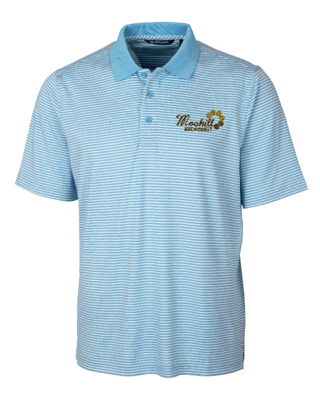 School uniform - style polo shirt with a specific logoCutter & Buck Forge Tonal Stripe Stretch Polo