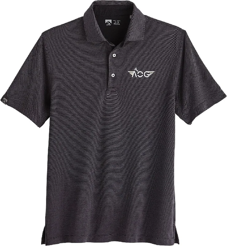 High - low hem polo shirt for a modern touchStorm Creek Renewer Short Sleeve Polo