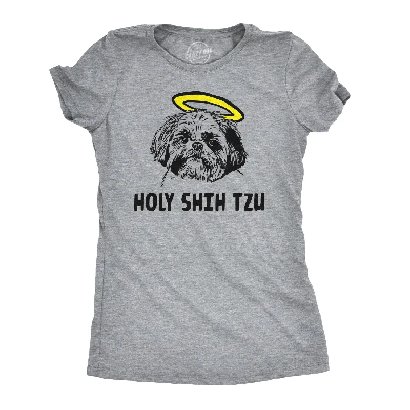 Pocketed Women T Shirt for Added FunctionalityPocketed Women T Shirt for Added FunctionalityHoly Shih Tzu Women's T Shirt