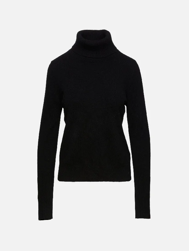 Cropped Women's Angora Blend Sweaters for a Trendy LookCropped Women's Angora Blend Sweaters for a Trendy LookClean Lines Turtleneck Top