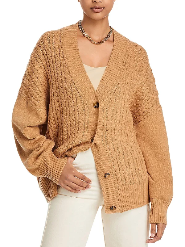 organic cotton women cardigan for an eco - friendly choiceorganic cotton women cardigan for an eco - friendly choiceWomens Cable Knit Ribbed Trim Cardigan Sweater