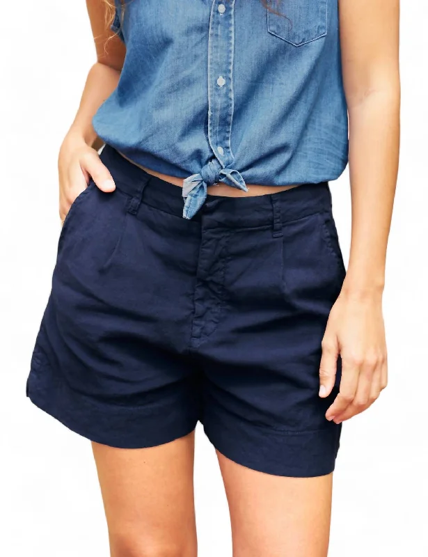 Plus Size Women Shorts with a Comfortable and Stylish FitWaterford Walking Shorts In Navy